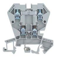 5740469551-wk-4euvb-swv0 Wieland 57.404.6955.1 - WK 4E/UVB SW/V0 WK 4 E / U / VB Series Black, Double-Level, Screw Termination