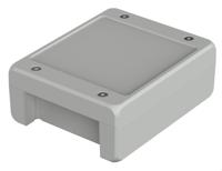 00163225 Bopla Bocube Alu Series Light Grey Aluminium General Purpose Enclosure, IP66, IP68, IP69, IK09, Light Grey Lid, 159 x