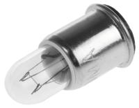 016300-or387 Orbitec Midget Flanged Indicator Light, Clear, 28 V, 40 mA, 25000h