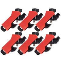 universal-mini-circuit-breaker-lo-6pac Brady Red 1-Lock Fibreglass Reinforced Nylon Miniature Circuit Breaker Switch Lockouts, 7.14mm Shackle