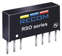 rso-2412dz Recom RSO DC-DC Converter, ±12V dc/ ±42mA Output, 9 → 36 V dc Input, 1W, Through Hole, +85°C Max Temp -40°C Min