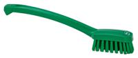 30882 Vikan Medium Bristle Green Scrubbing Brush, 22mm bristle length, PET bristle material