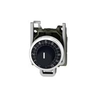 xb4bd912r10k Schneider Electric XB4 Series Potentiometer With Knob with a 6 mm Dia. Shaft, 10kΩ, ±10%, 1W, Panel Mount