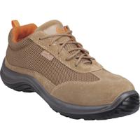 astispbe43 Delta Plus ASTIS1P Unisex Beige Composite Toe Capped Safety Trainers, EU 43