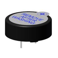 ast-02308mr-r PUI Audio 0.1W Miniature Speaker 23mm Dia. , 23 x 23 x 14mm