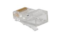mhrj458p8cr MH Connectors MHRJ Series Male RJ45 Connector, Cable Mount, Cat5e, UTP Shield Straight 8P8C -Way