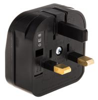 ecp-br-5a PowerConnections Europe to UK Mains Connector Converter, Rated At 5A