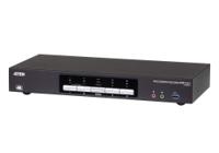 cs1944dp Aten 4 Port USB DisplayPort KVM Switch, 3.5 mm Jack 4096 x 2160 Maximum Resolution