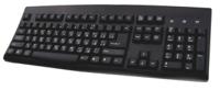 kybac260up-bkcy Ceratech Wired PS/2, USB Keyboard, QWERTY (Cyrillic), Black