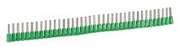 0-376-60 Legrand, Starfix Insulated Crimp Bootlace Ferrule, 8mm Pin Length, 1.1mm Pin Diameter, 0.34mm² Wire Size, Green