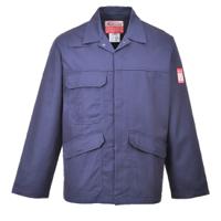 fr35narxxxl Portwest FR35 Navy, Flame Retardant Work Jacket, XXXL