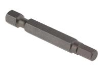 265-8345 RS PRO Hexagon Driver Bit, 5 mm Tip, 1/4 in Drive, 50mm Overall
