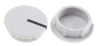 c151-gry Sifam 15.5mm Grey Potentiometer Knob Cap, C151-GRY