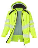 lfe918-xl PULSAR LFE918 Yellow Men Hi Vis Parka, XL