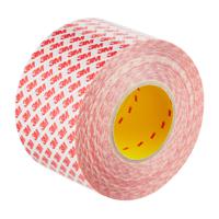 7100369922 3M GPT 020 Red, White Double Sided Tape, 0.2mm Thick, ABS - 10.9 N/cm, Glass - 11.8 N/cm, Polycarbonate - 12.3 N/cm,