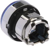 zb4bw363 Schneider Electric Harmony XB4 Series Blue Illuminated Spring Return Push Button Head, 22mm Cutout, IP66, IP67, IP69K