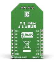 mikroe-1899 MikroElektronika Relay 2 Click Relay for LCA717 for Motors, Lights