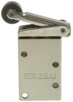 vm430-01-01s SMC Roller Lever 3/2 Pneumatic Manual Control Valve VM400 Series, Rc 1/8, 1/8in, III B