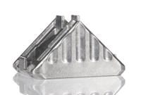 3842528967 Bosch Rexroth M8 Angle Bracket, Connecting Component, Strut Profile 40 mm, Groove Size 10mm