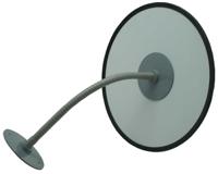 663-4589 RS PRO Glass Indoor, Outdoor Mirror, Circular