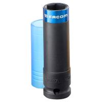nsi17l Facom 17mm, 1/2 in Drive Impact Socket, 210 mm length