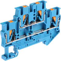 3210570 Phoenix Contact  PTTB 2.5 BU Series Blue, 0.14 → 4mm², Double-Level, Push In Termination, ATEX