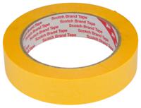 244-24mmx50m 3M SCOTCH 244 Gold Masking Tape 24mm x 50m