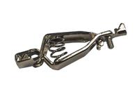 208-1134 RS PRO Crocodile Clip, Nickel Plated Contact, 10A, Silver