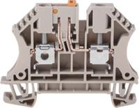 7910180000 Weidmuller WTR Series Brown Disconnect Terminal Block, 4mm², Single-Level, Screw Termination