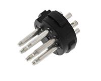 161-5839 RS PRO 7 Pole Right Angle Din Plug, DIN 45329, 4A, 34 V ac/dc IP30, Male, Cable Mount