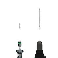 05059293001 Wera Torque Screwdriver & Bit Set, 1.2 → 3Nm, ±6 % Accuracy
