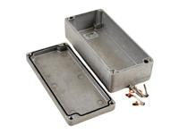 1590z130 Hammond 1590 Series Natural Die Cast Aluminium Enclosure, IP66, IK08, Natural Lid, 175 x 80 x 52mm