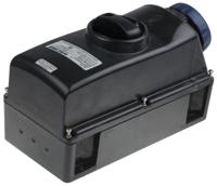 5041683 Scame IP66 Blue Surface Mount 2P + E Power Connector Socket ATEX, IECEx, Rated At 16A, 200 → 250 V