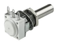 p11s1v0flsy00502ka Vishay P11S 5kΩ Rotary Potentiometer 1-Gang Panel Mount, P11S1V0FLSY00502KA