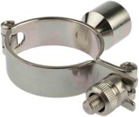265-5286 RS PRO Stainless Steel Silver Hinged Pipe Clamp, 1/2 BSP