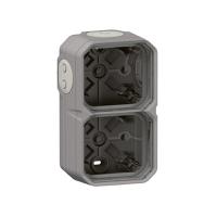 069672l Legrand Grey Light Switch Cover