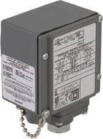 9012gbw1 Telemecanique Sensors Pressure Switch, 16psi Min, 90psi Max, Differential Reading