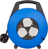 1108563 brennenstuhl 10m 3 Socket Type G - British Cable Reel Cassette Reel, 240 V, IP20