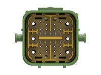 2445860-3 TE Connectivity, DEUTSCH NTSEAL Automotive Connector Green Cable Mount 36 Way