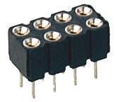 410-87-224-01-640101 Preci-Dip 410 Series Straight PCB Mount PCB Socket, 24-Contact, 2-Row, 2.54mm Pitch, Solder Termination