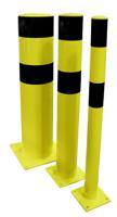 174-5949 RS PRO Black & Yellow Steel Post