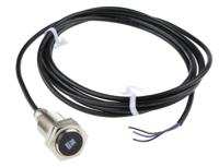 701-8222 RS PRO Inductive Threaded Barrel Proximity Sensor, M18, 5 mm Detection, NPN NO, 10 → 30 V dc