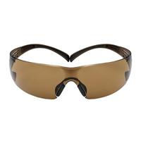sf405sgaf-bla 3M SecureFit™ 400 Safety Glasses, Brown PC Lens