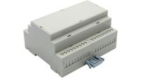 rnd-455-00537 RND DIN-Rail Module Box Enclosure Type RND 455 Series , 106.25 x 90.2 x 57.5mm, ABS DIN RAIL Enclosure Box