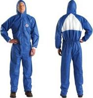4530-b-2xl 3M Blue, White Reusable Overall, XL