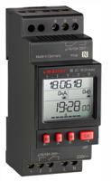 sc-1824-easy Muller Digital DIN Rail Time Switch 230 V ac, 2-Channel