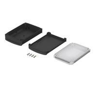 48432251hmt1 Bopla BoVersa Series Black, Transparent Polycarbonate General Purpose Enclosure, 134.9 x 88 x 42mm