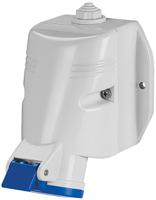 5133253t Scame IP44 Blue Wall Mount 2P + E Industrial Power Socket, Rated At 32A, 230 V