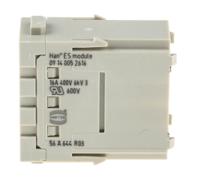 09140052616 HARTING Heavy Duty Power Connector Module, 16A, Male, Han-Modular Series, 5 Contacts