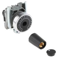 zb4bd922 Schneider Electric Harmony XB4 Series, Black Push Button Head, Potentiometer, 22mm Cutout